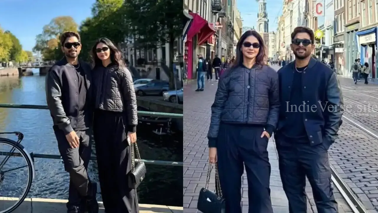 Аллу Арджун и Снеха Редди