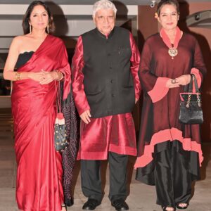 Нина Гупта, Джавед Ахтар и Шабана Азми