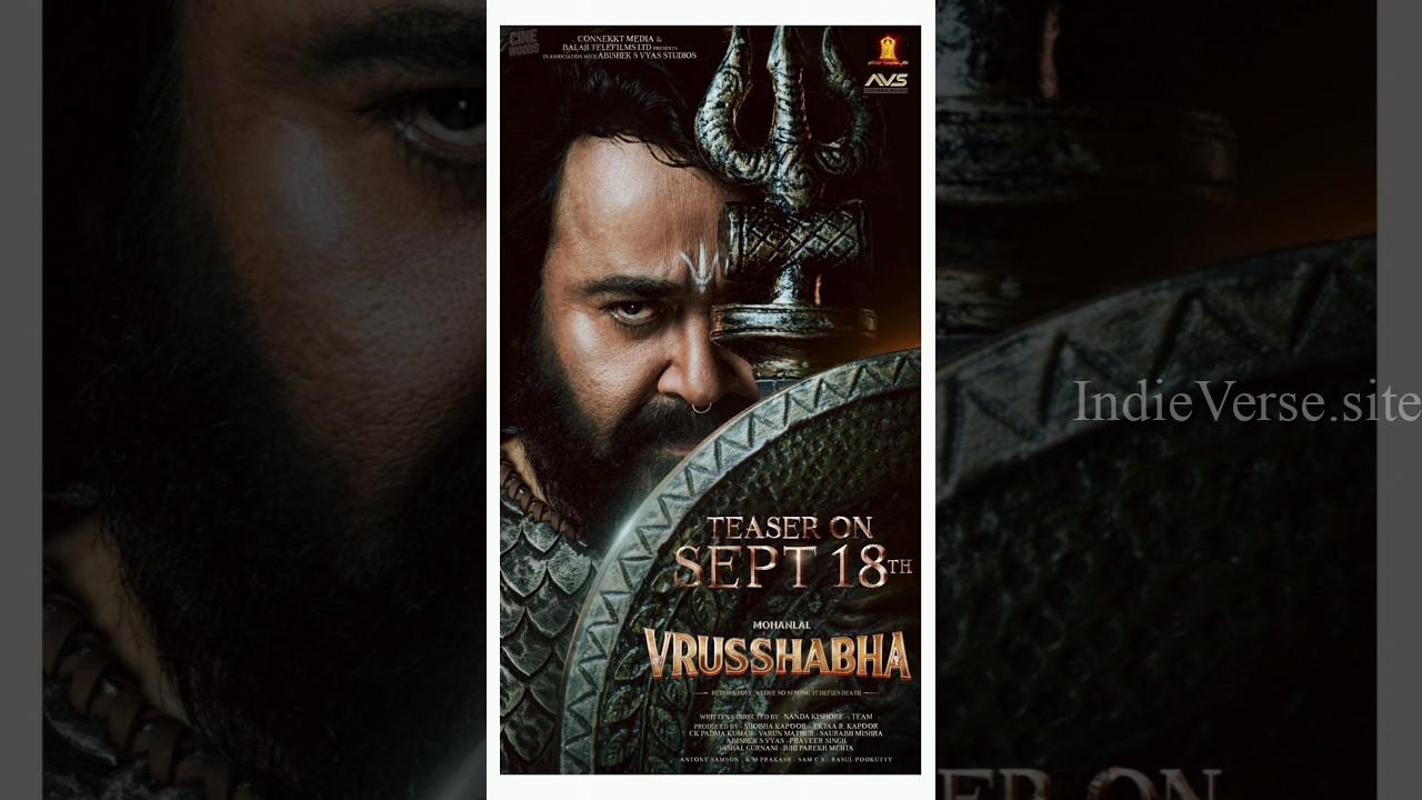 Vrusshabha: Моханлал в образе яростного воина