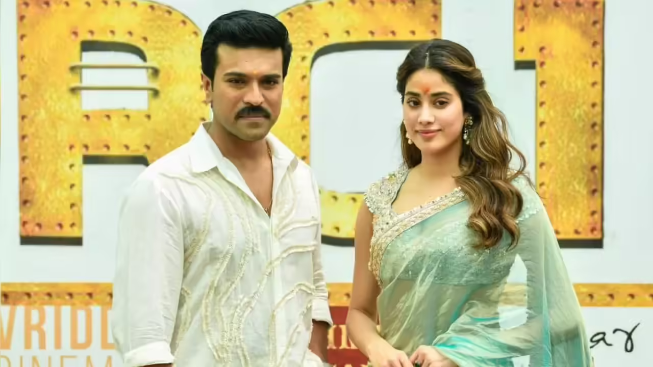 Рам Чаран и Джанви Капур