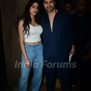 Джанви Капур и Варун Дхаван