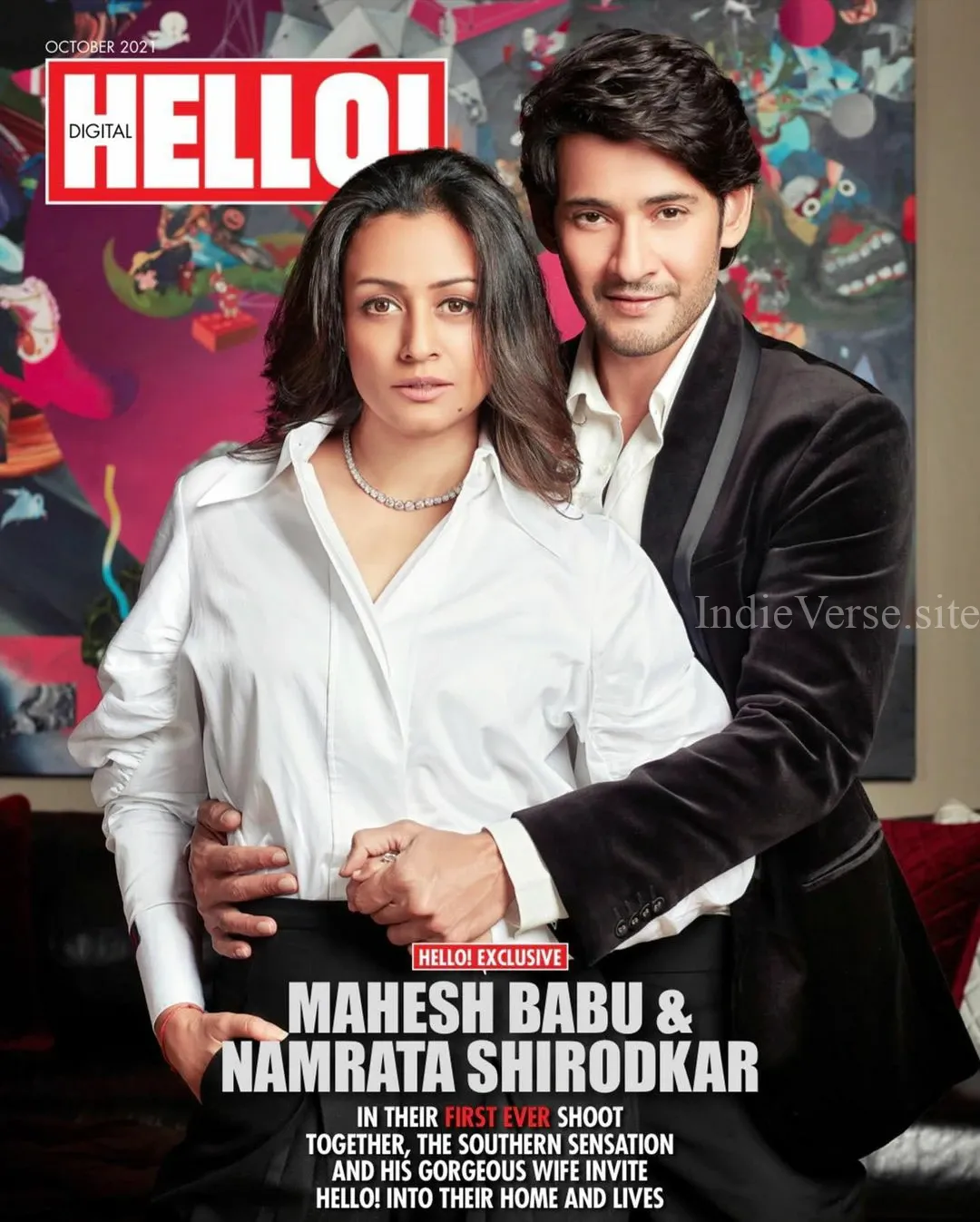 Махеш Бабу и Намрата Широдкар