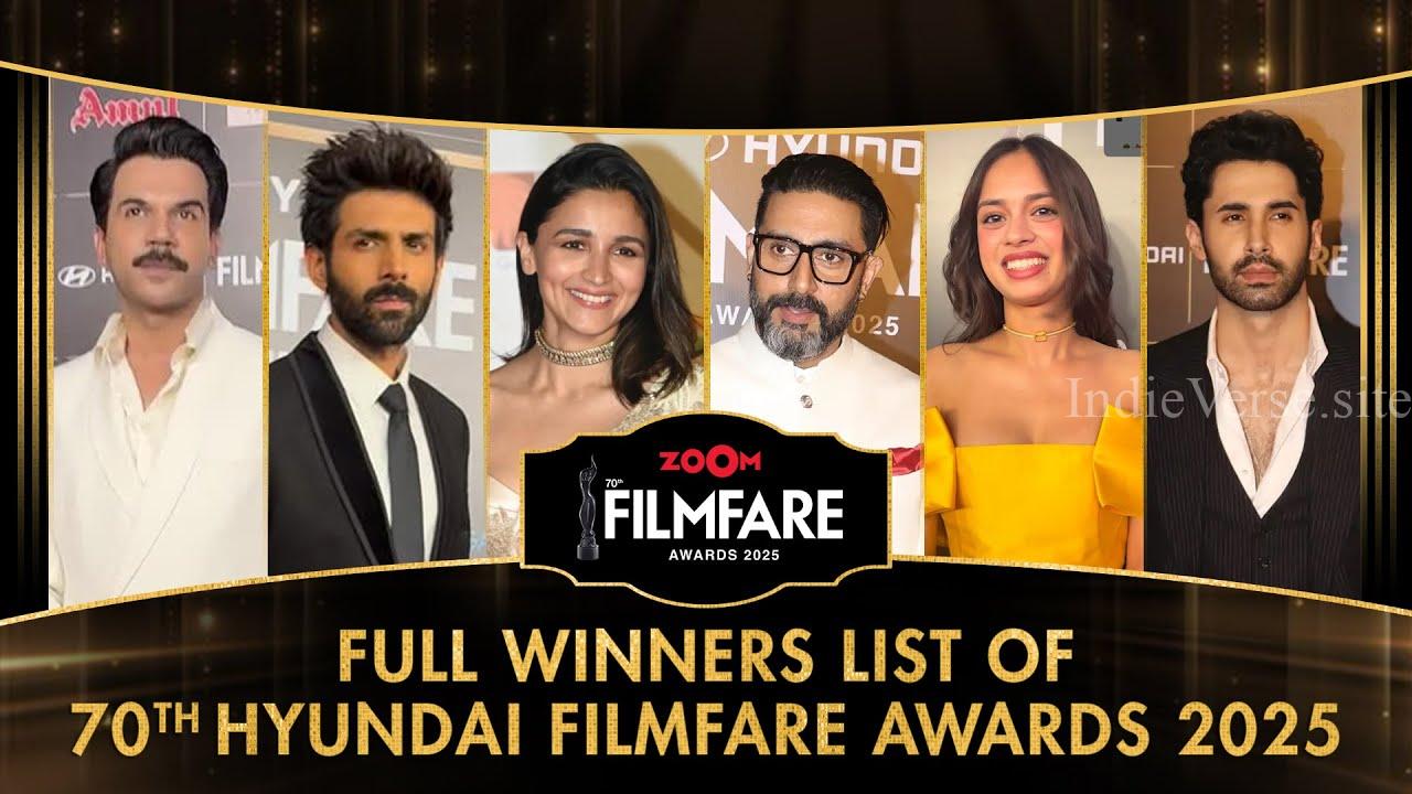 Премия Filmfare Awards 2025