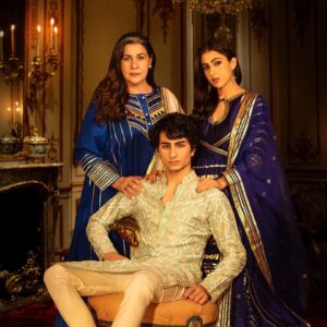 Амрита, Сара и Ибрагим Али Кханы