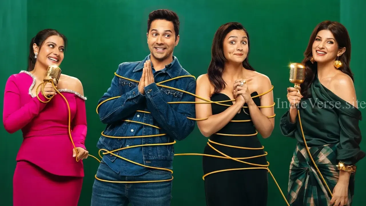 Алия Бхатт и Варун Дхаван в шоу Too Much with Kajol and Twinkle