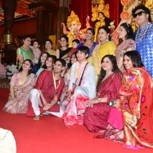 Приянка Чопра на Дурга-пуджа