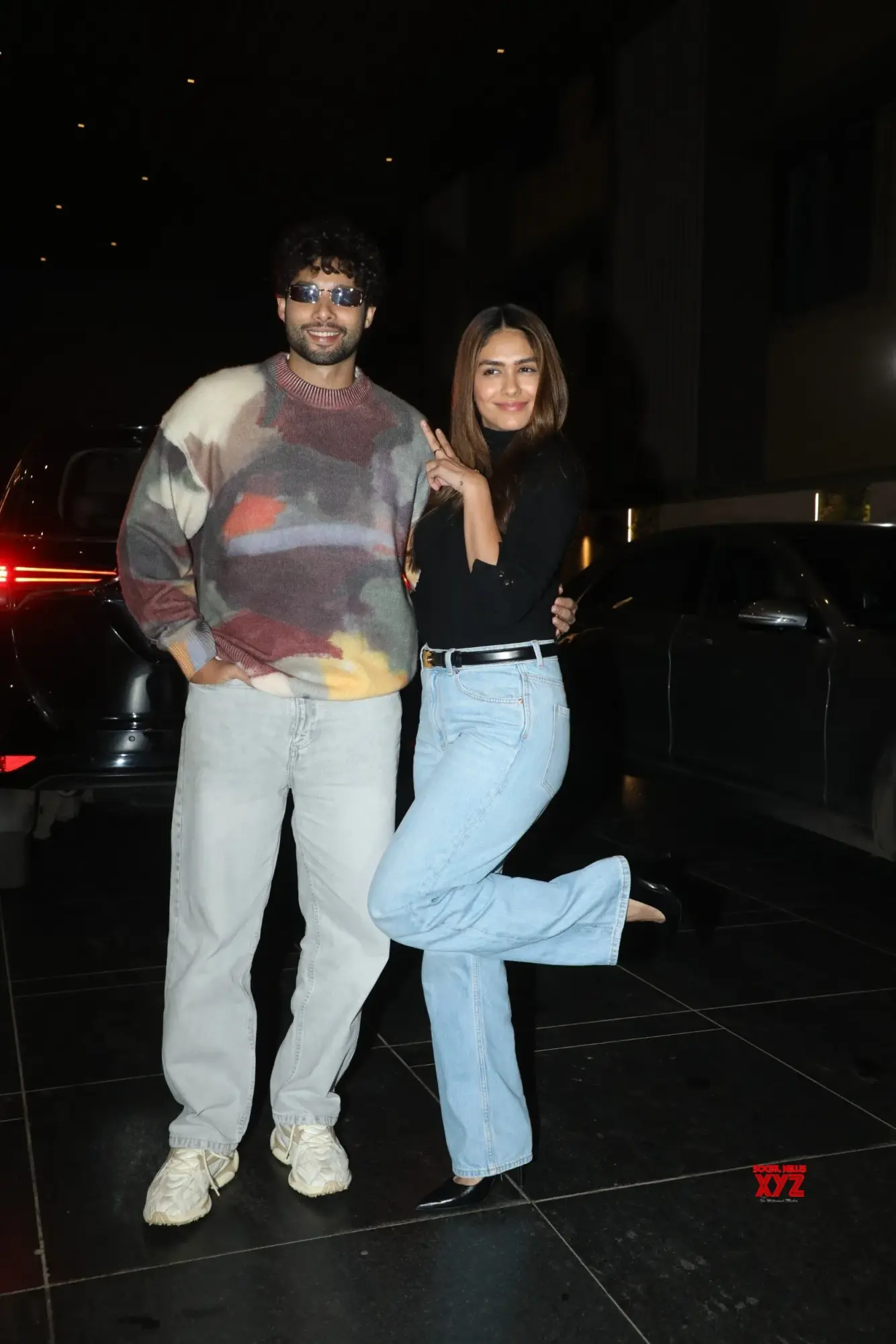 Сидхант Чатурведи и Мрунал Тхакур