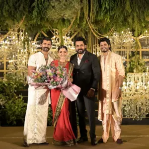Звезды на свадьбе Виджая и Рашмики